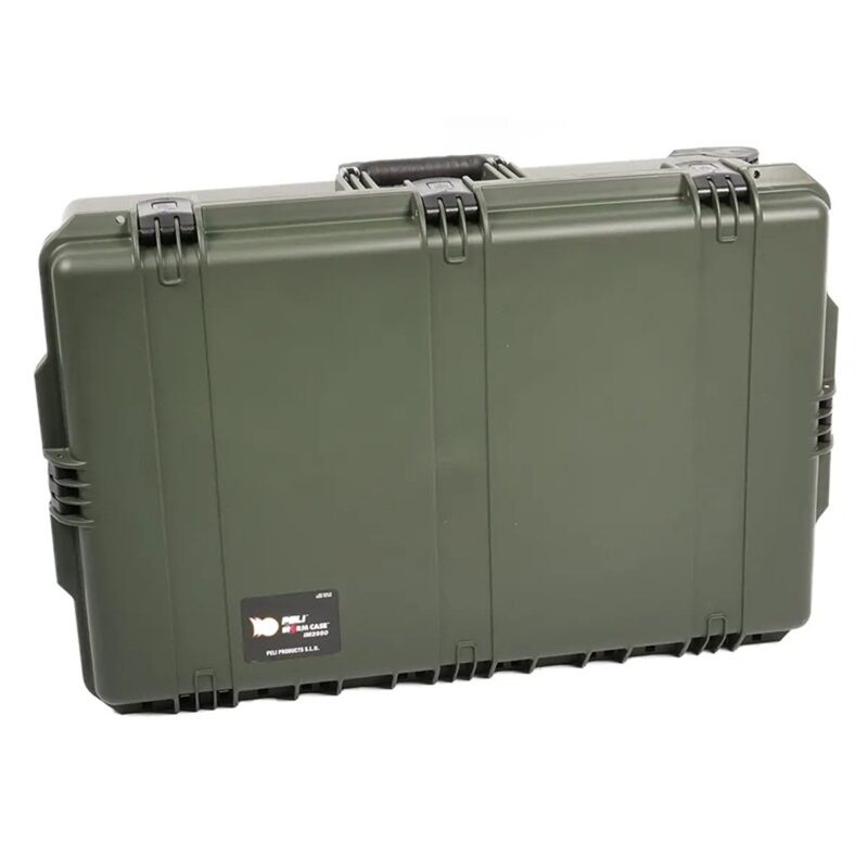 Pelican IM2950 Storm Case Empty No Foam Olive Drab OD Green Wheeled - Extra Large Watertight Crushproof Protective Hard Case IM2950-30000