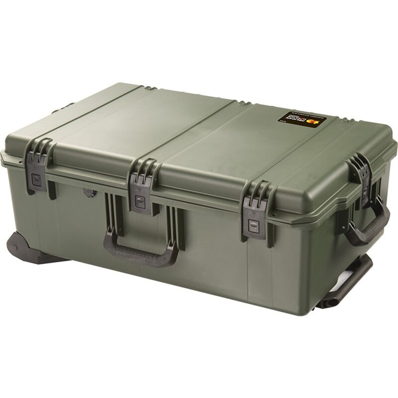 Pelican IM2950 Storm Case with Pick N Pluck Foam Olive Drab OD Green Wheeled - Extra Large Watertight Crushproof Protective Hard Case IM2950-30001