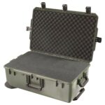 Pelican IM2950 Storm Case with Pick N Pluck Foam Olive Drab OD Green Wheeled - Extra Large Watertight Crushproof Protective Hard Case IM2950-30001