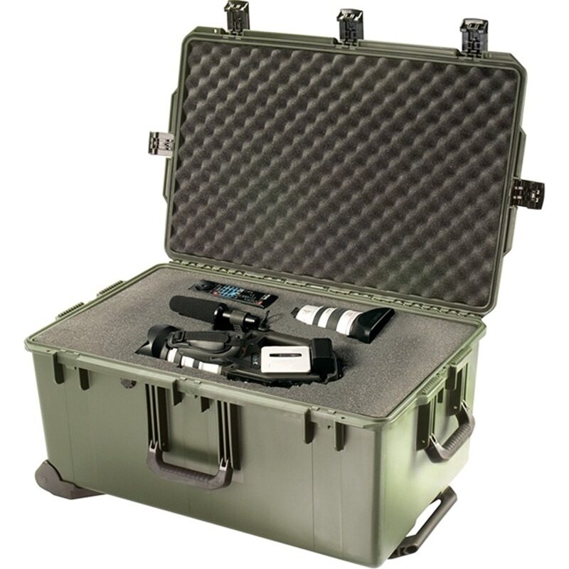 Pelican IM2975 Storm Case with Pick N Pluck Foam Olive Drab OD Green - Extra Large Watertight Crushproof Protective Hard Case IM2975-30001