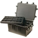 Pelican IM3075 Storm Case with Padded Dividers Black Wheeled - Extra Large Watertight Crushproof Protective Hard Case IM3075-00002