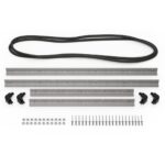 Pelican IM30XX-BEZEL Base Bezel Kit for iM3075 Storm Case - Electronic Interface Panel Mounting Accessory with Watertight O-Ring