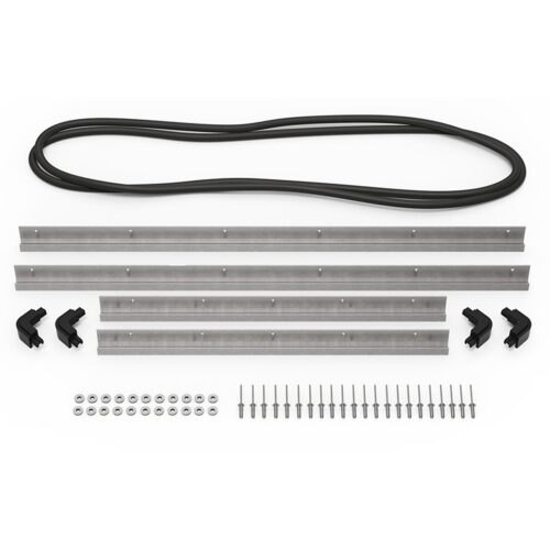 Pelican IM30XX-BEZEL Base Bezel Kit for iM3075 Storm Case - Electronic Interface Panel Mounting Accessory with Watertight O-Ring