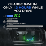 EcoFlow 800W Alternator Charger | Fast DC-DC Car Battery to Power Station