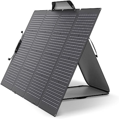 EcoFlow 220W Bifacial Foldable Solar Panel | Dual-Sided IP68 Portable Charger