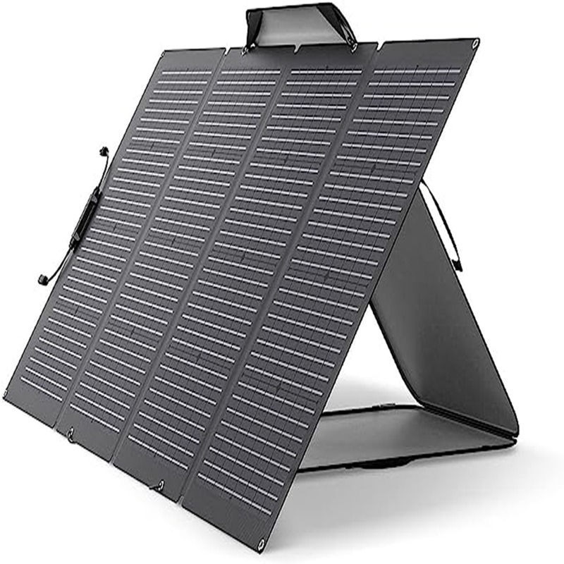 EcoFlow 220W Bifacial Foldable Solar Panel | Dual-Sided IP68 Portable Charger