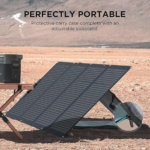 EcoFlow 220W Bifacial Foldable Solar Panel | Dual-Sided IP68 Portable Charger