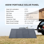 EcoFlow 400W Foldable Solar Panel | Portable Monocrystalline IP68 Charger