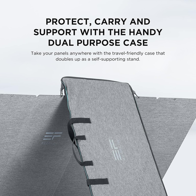 EcoFlow 400W Foldable Solar Panel | Portable Monocrystalline IP68 Charger