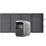 EcoFlow DELTA 3 Plus Portable Power Station 1800W 1024Wh | Dual Solar Input UPS Generator