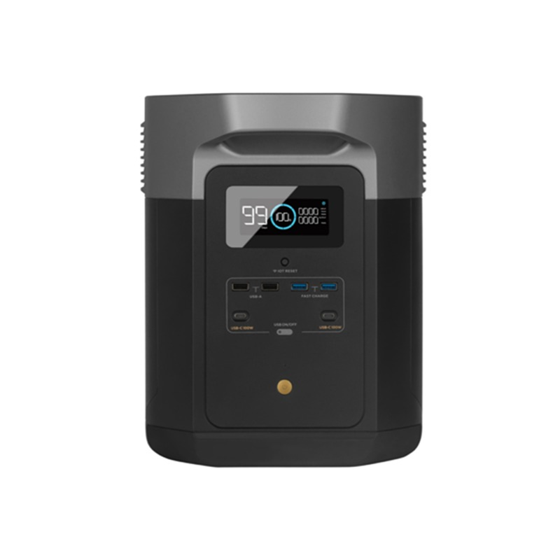 EcoFlow DELTA 2 Max Portable Power Station 2400W 2048Wh | Expandable LiFePO4 Generator