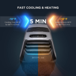 EcoFlow WAVE 2 Portable Air Conditioner & Heater 5100 BTU | Battery-Powered AC for RV & Camping