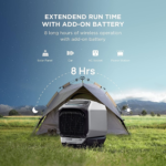 EcoFlow WAVE 2 Portable Air Conditioner & Heater 5100 BTU | Battery-Powered AC for RV & Camping