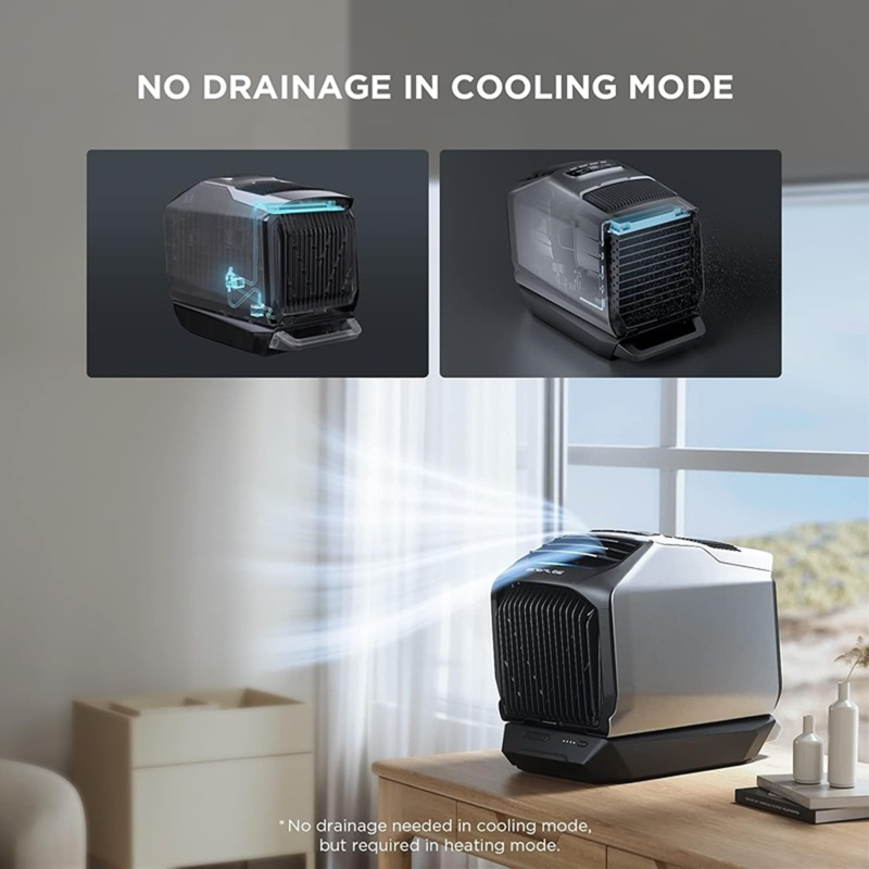 EcoFlow WAVE 2 Add-On Battery 1159Wh | Extra Power for Portable AC & Heater