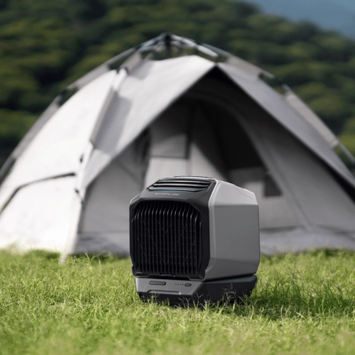 EcoFlow WAVE 2 + 1159Wh Battery Bundle | 5100 BTU Portable AC Heater for Camping & RV
