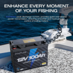 EcoFlow 12V 100Ah Lithium Battery | IP65 Waterproof LFP for RV & Off-Grid