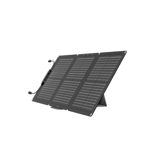 EcoFlow 60W Portable Solar Panel with USB-C | Compact Foldable TOPCon IP68 Charger