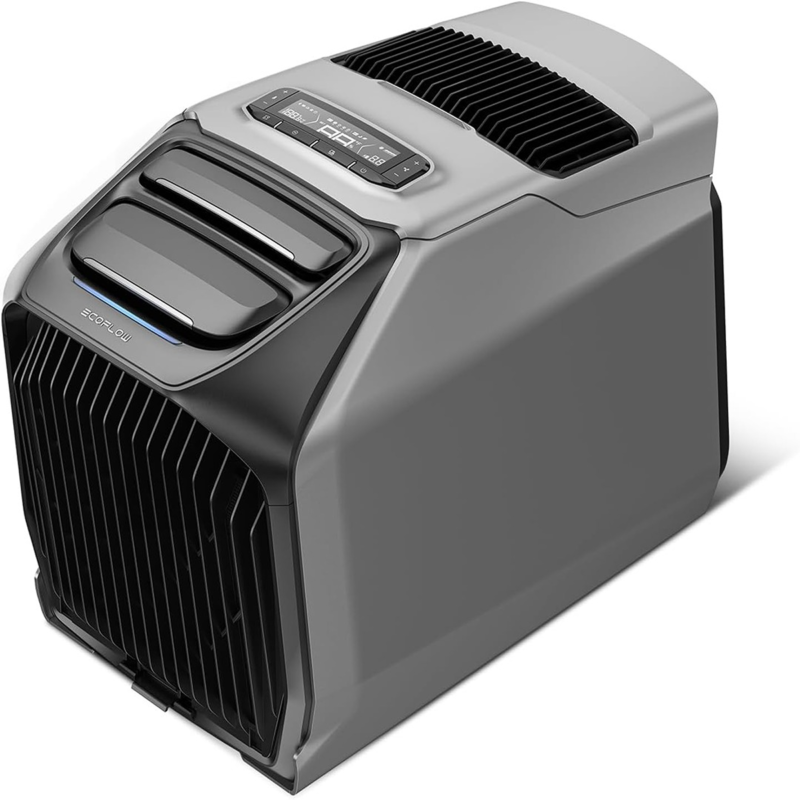 EcoFlow WAVE 3 Portable AC & Heater 6100 BTU Grey | Battery-Powered Camping RV Unit