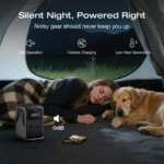 EcoFlow TRAIL 200 DC Portable Power Station 192Wh, 220W Pure DC Output, LiFePO4 Battery, USB-C PD 140W, Compact Camping Power Station - EF-Trail 200