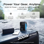 EcoFlow TRAIL 300 DC Portable Power Station 288Wh, 300W Pure DC Output, LiFePO4 Battery - EF-Trail 300