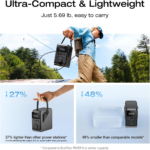 EcoFlow TRAIL 300 DC Portable Power Station 288Wh, 300W Pure DC Output, LiFePO4 Battery - EF-Trail 300