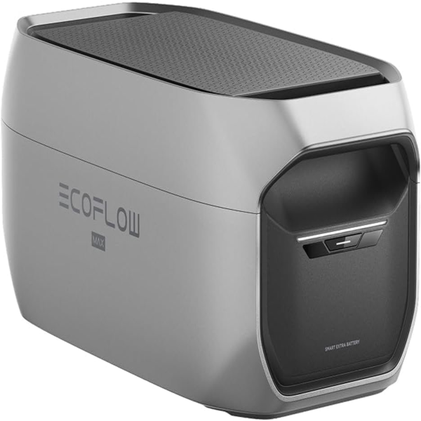 EcoFlow DELTA 3 Max Plus Smart Extra Battery 2048Wh, LiFePO4 Expansion Battery, 2kWh Backup Battery - EF-Delta3MaxPlu-EB