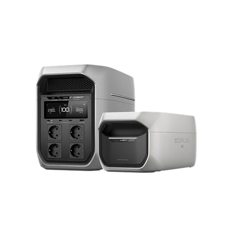EcoFlow DELTA 3 Max Plus Smart Extra Battery 2048Wh, LiFePO4 Expansion Battery, 2kWh Backup Battery - EF-Delta3MaxPlu-EB
