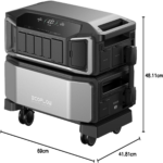 EcoFlow DELTA Pro Ultra Battery 6144Wh, LFP LiFePO4 Extra Battery, Whole-Home Energy Storage Expansion - EF-DELTAPROULTRA-EB