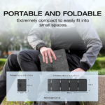 EcoFlow 45W Portable Solar Panel Type-C ? 45W Foldable Solar Charger with USB-C ? EF-Solarpanel-45W