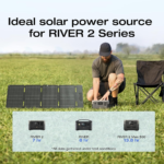 EcoFlow 45W Portable Solar Panel Type-C ? 45W Foldable Solar Charger with USB-C ? EF-Solarpanel-45W