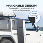 EcoFlow 60W Portable Solar Panel Type-C ? 60W Foldable Solar Charger with USB-C ? EF-Solarpanel-60W