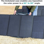 EcoFlow NextGen 160W Bifacial Portable Solar Panel ? Dual-Sided TOPCon Solar Panel ? EF-SOLAR160-Bifacial