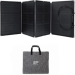 EcoFlow NextGen 160W Bifacial Portable Solar Panel ? Dual-Sided TOPCon Solar Panel ? EF-SOLAR160-Bifacial