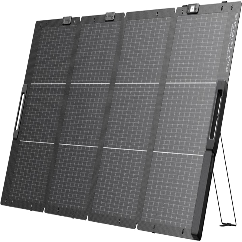 EcoFlow 220W Lightweight Portable Solar Panel ? Bifacial TOPCon Solar Panel with Built-in XT60 ? EF-SOLAR220
