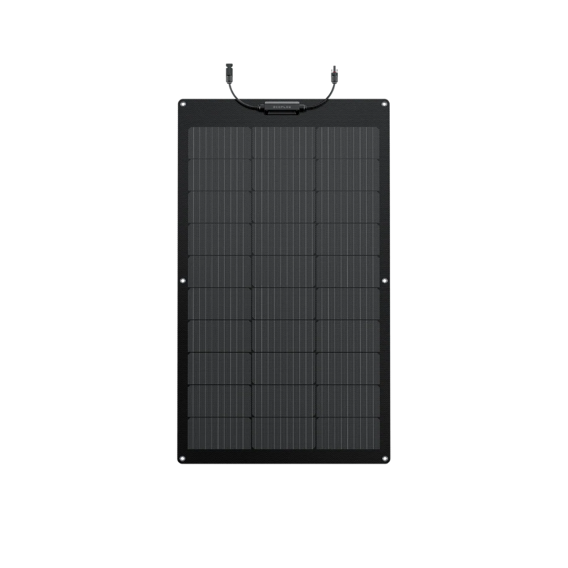 EcoFlow 100W Flexible Solar Panel ? 23% High Efficiency, IP68 Waterproof, Lightweight & Flexible Solar Panel ? EF-SOLAR100