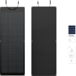 EcoFlow 100W Flexible Solar Panel ? 23% High Efficiency, IP68 Waterproof, Lightweight & Flexible Solar Panel ? EF-SOLAR100