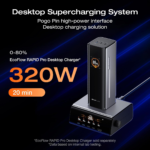 EcoFlow RAPID Pro Power Bank 27,650mAh 300W with 140W Built-in USB-C Cable ? 99.54Wh Fast Charging Portable Power Bank